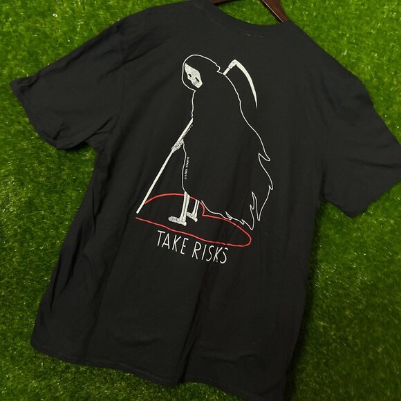 Darker Day Streetwear Brand Promo T-shirt  Threadless designed by Josh Negin siz - Picture 7 of 7